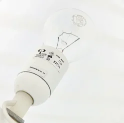 Pamono Large Mid-Century Space Age Glass Mushroom Table Lamp from Peill & Putzler, Germany, 1970s