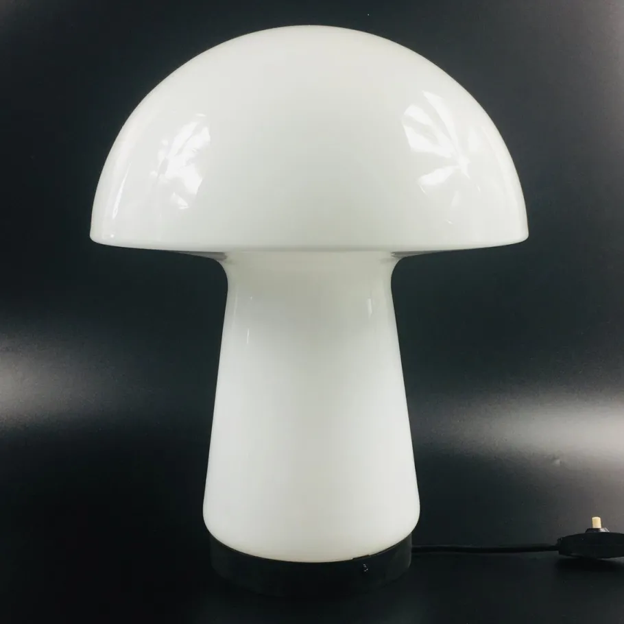 Sale Pamono Large Model 6060 Mushroom Table Lamp from Glashütte Limburg, Germany, 1970s