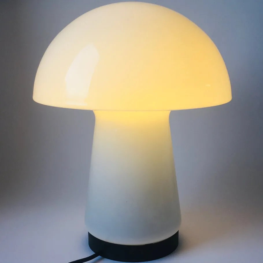 Sale Pamono Large Model 6060 Mushroom Table Lamp from Glashütte Limburg, Germany, 1970s