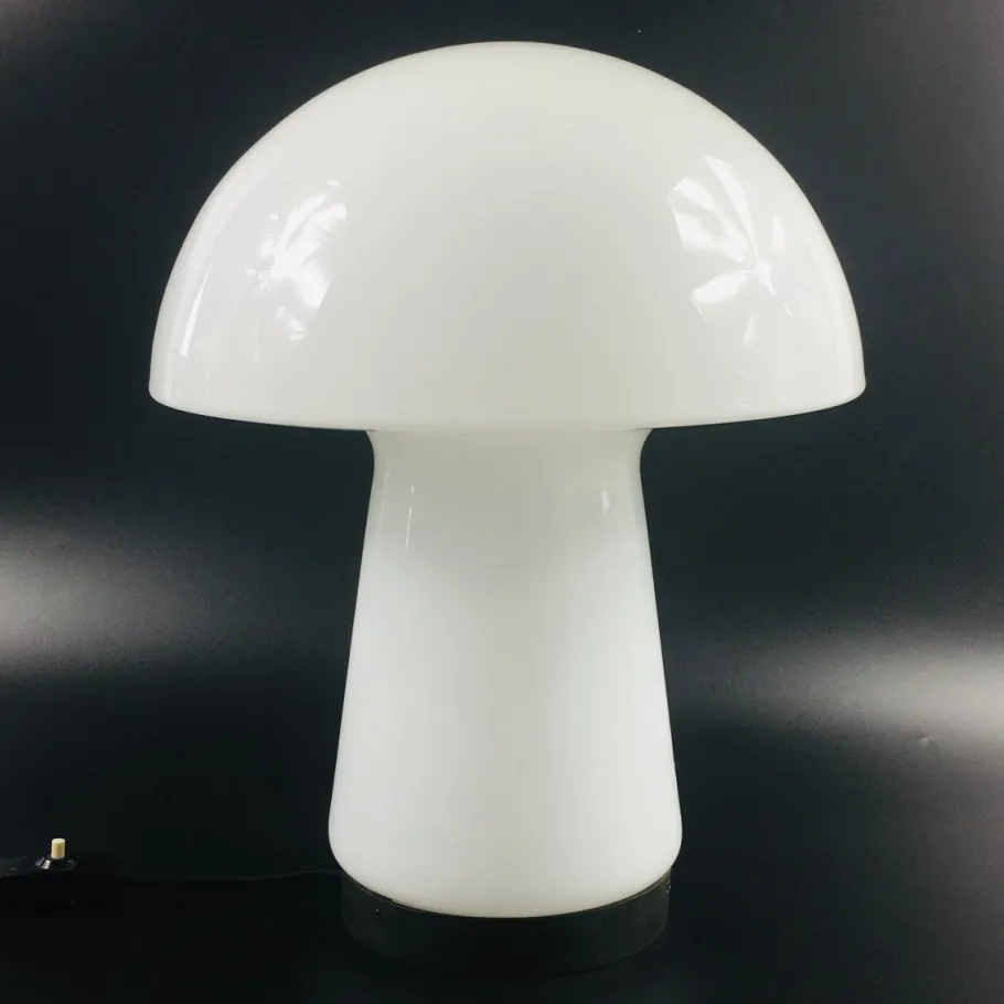 Sale Pamono Large Model 6060 Mushroom Table Lamp from Glashütte Limburg, Germany, 1970s