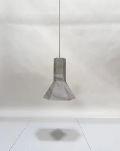 Best Pamono Large Model Arte Colore Carrara Hanging Lamp in Marbled Glass from Peill & Putzler, West Germany, 1970s