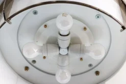 Clearance Pamono Large Model N°353 Bis Ceiling Lamp from Jean Perzel