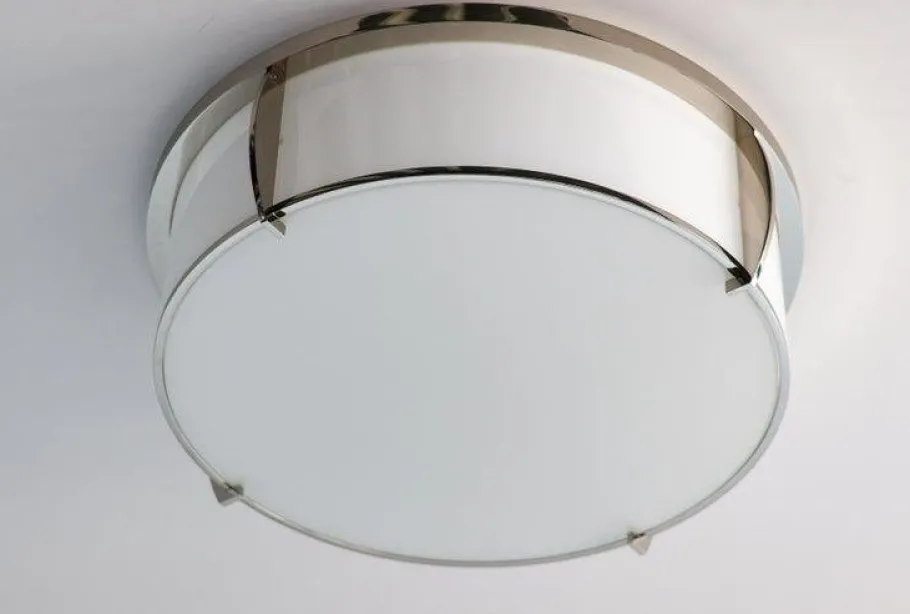 Clearance Pamono Large Model N°353 Bis Ceiling Lamp from Jean Perzel