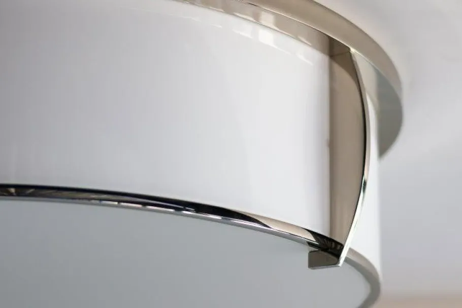 Clearance Pamono Large Model N°353 Bis Ceiling Lamp from Jean Perzel