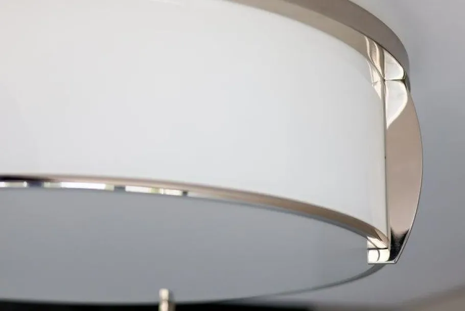 Clearance Pamono Large Model N°353 Bis Ceiling Lamp from Jean Perzel