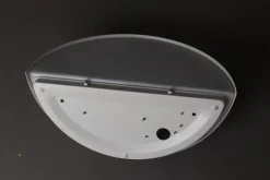 Best Pamono Large Modern Aurora Wall Lamp from Glashütte Limburg, 1980s