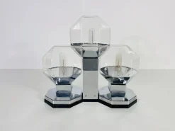 Discount Pamono Large Modular Flush Mount attributed to Motoko Ishii for Staff Leuchten, 1970s