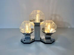 Discount Pamono Large Modular Flush Mount attributed to Motoko Ishii for Staff Leuchten, 1970s