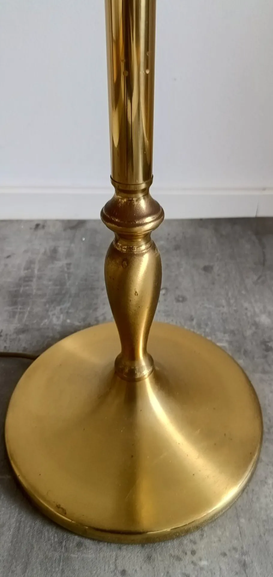 New Pamono Large Murano Flower Floor Lamp, Italy, 1970s