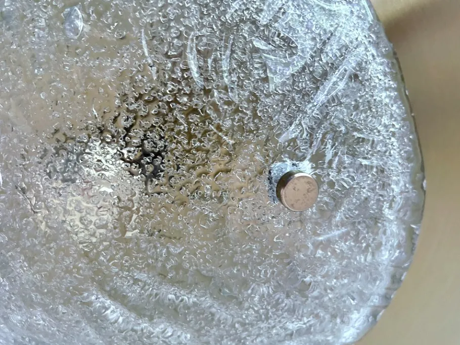 Discount Pamono Large Murano Glass Ceiling Light from Honsel, 1960s