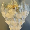 Discount Pamono Large Murano Glass Chandelier from Mazzega, 1974