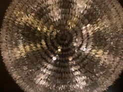 Best Pamono Large Murano Glass Chandelier, 1960s