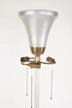 Online Pamono Large Murano Glass Floor Lamp by Carlo Scarpa for Venini