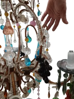 Hot Pamono Large Murano Glass Lamp