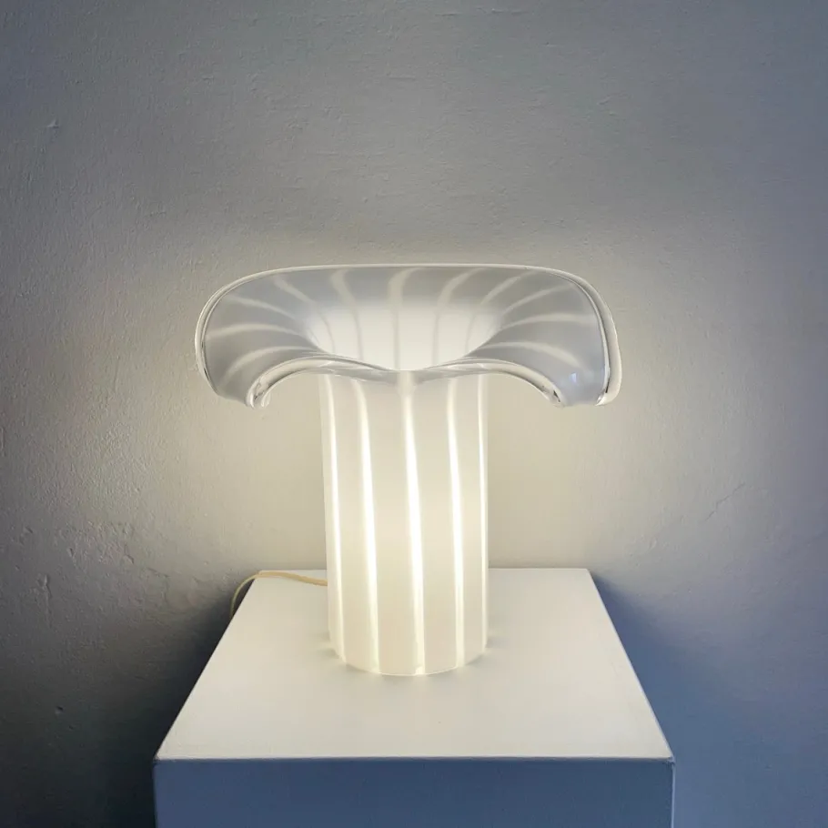 Sale Pamono Large Murano Glass Lamp, 1980s