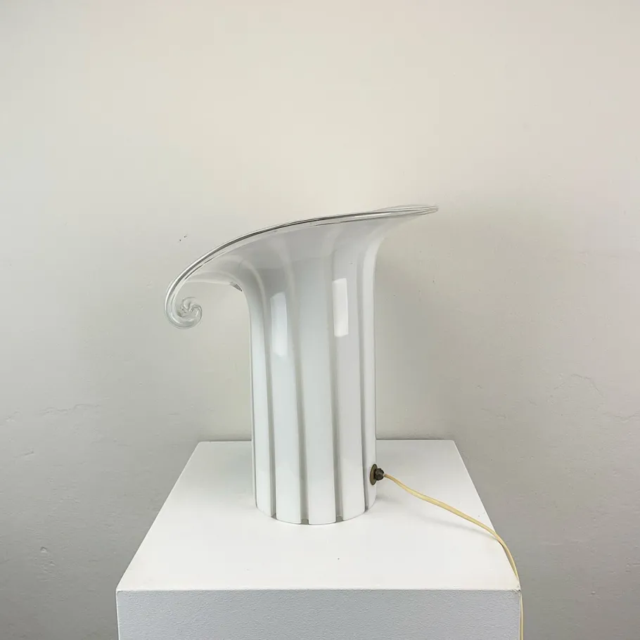 Sale Pamono Large Murano Glass Lamp, 1980s