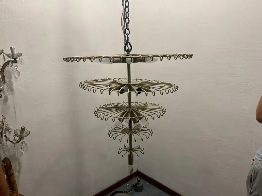 Best Pamono Large Murano Glass Prism Triedri Chandelier by Paolo Venini, 1970s