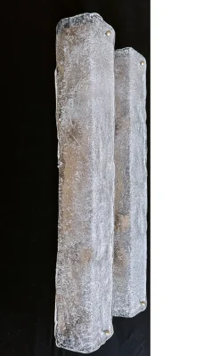 Hot Pamono Large Murano Glass Sconces from Hillebrand Lighting, Set of 2