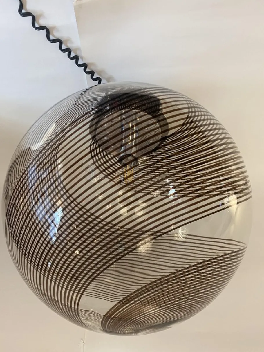 Outlet Pamono Large Murano Glass Sphere Lamp by Lino Tagliapietra, Italy, 1960s