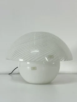 Clearance Pamono Large Murano Glass Table Lamp in the style of Venini, 1970s