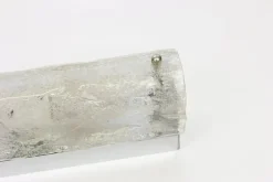 Online Pamono Large Murano Ice Glass Wall Fixtures, Germany, 1960s, Set of 2