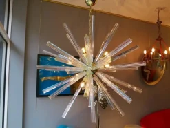 Hot Pamono Large Murano Sputnik Chandelier