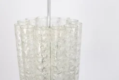 Hot Pamono Large Murano Tubes Pendant Light attributed to Doria, 1970s