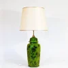 Best Pamono Large Oriental-Style Ceramic Table Lamp, 1960s