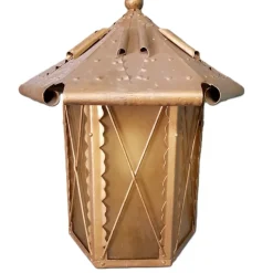 Hot Pamono Large Outdoor Ceiling Lamp in Metal