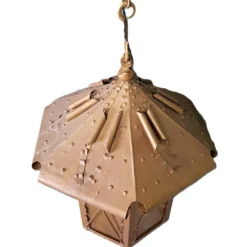 Hot Pamono Large Outdoor Ceiling Lamp in Metal