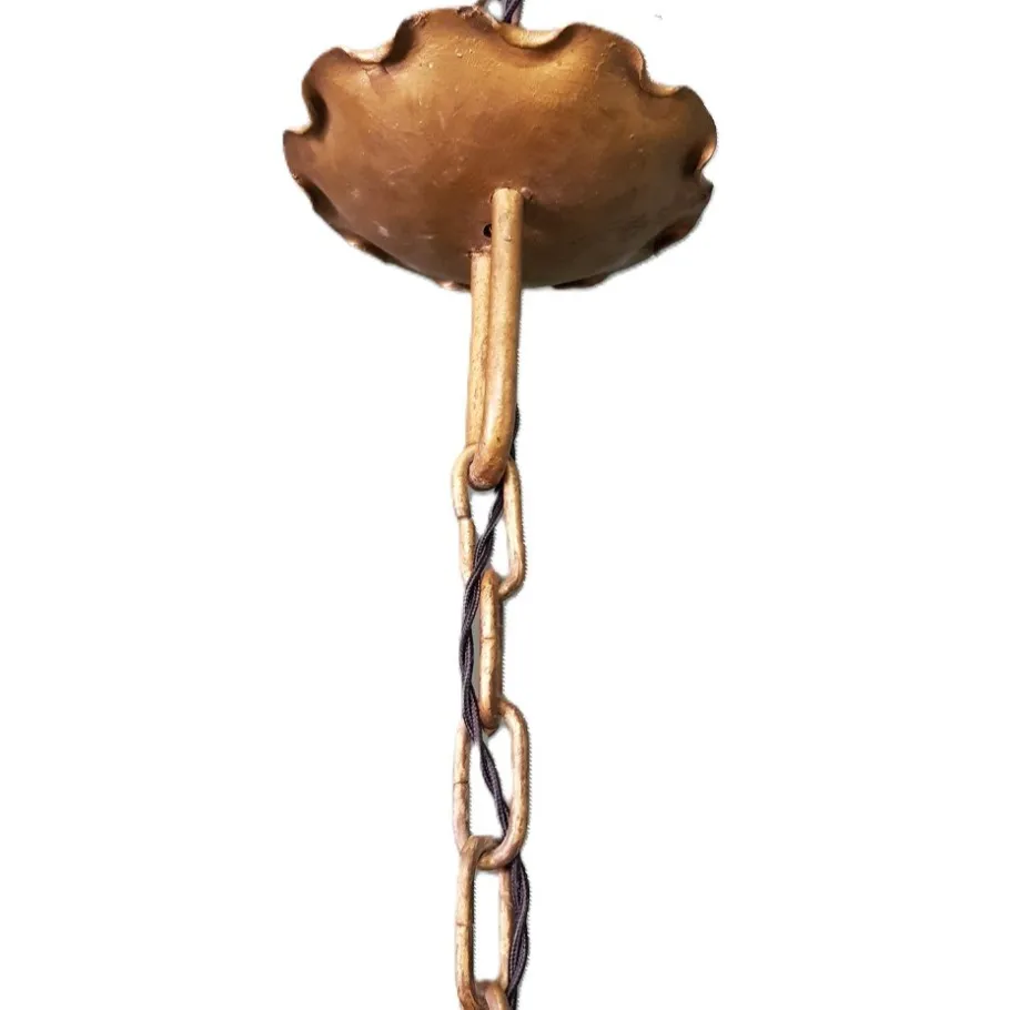 Hot Pamono Large Outdoor Ceiling Lamp in Metal