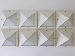 New Pamono Large Outdoor Wall Lamps from Bega, Germany, 1980s, Set of 2