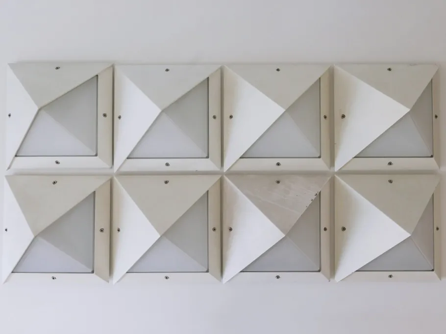 New Pamono Large Outdoor Wall Lamps from Bega, Germany, 1980s, Set of 2