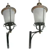 Hot Pamono Large Outdoor Wall-Mounted Lanterns, 20th Century, Set of 2