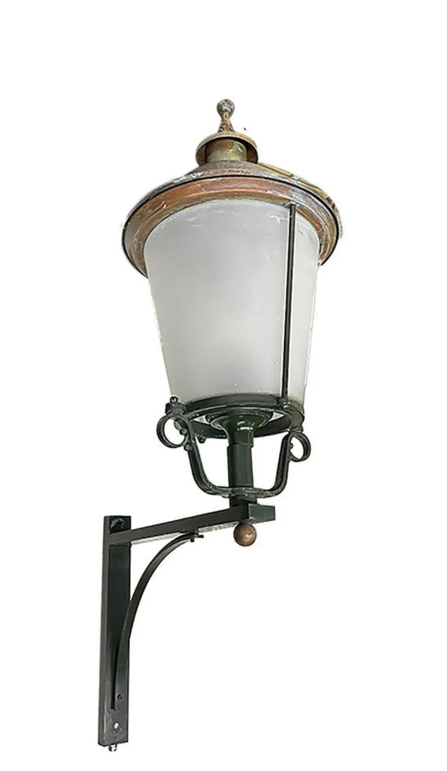 Hot Pamono Large Outdoor Wall-Mounted Lanterns, 20th Century, Set of 2