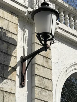 Hot Pamono Large Outdoor Wall-Mounted Lanterns, 20th Century, Set of 2