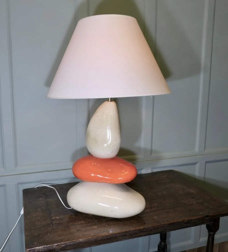 Online Pamono Large Pebble Lamp by Francois Chatain, France, 1960s