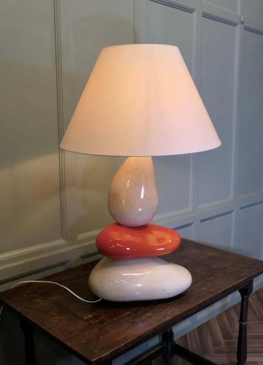 Online Pamono Large Pebble Lamp by Francois Chatain, France, 1960s