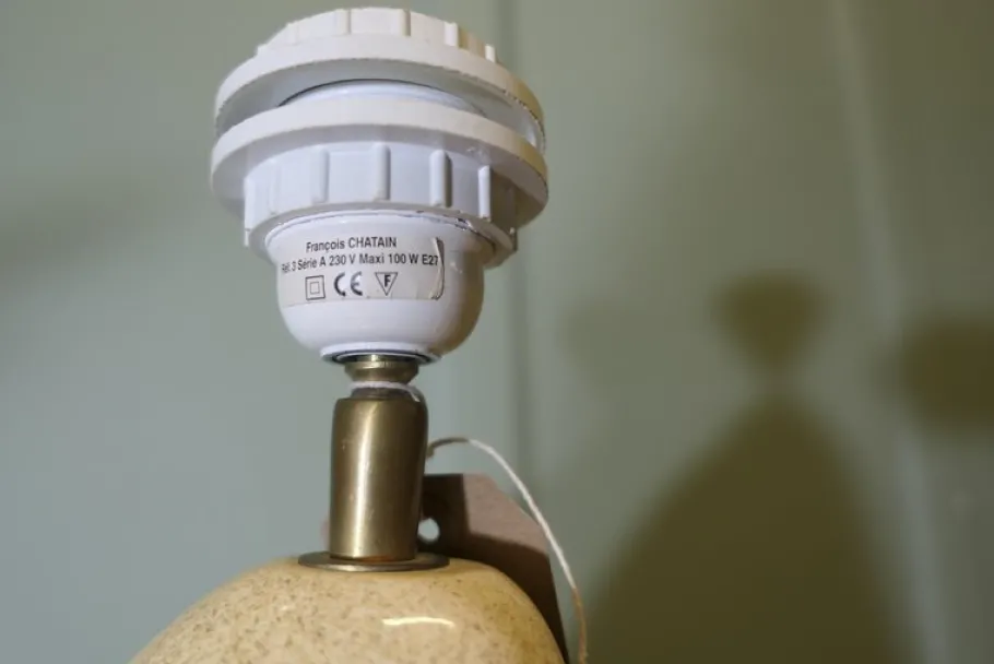 Online Pamono Large Pebble Lamp by Francois Chatain, France, 1960s