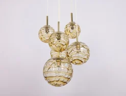 Online Pamono Large Pendant in Murano Glass from Doria, Germany, 1970s