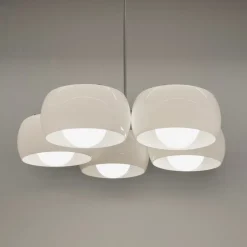 Best Pamono Large Pentaclinio Ceiling Lamp by Vico Magistretti for Artemide, 1961