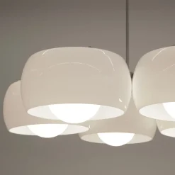 Best Pamono Large Pentaclinio Ceiling Lamp by Vico Magistretti for Artemide, 1961
