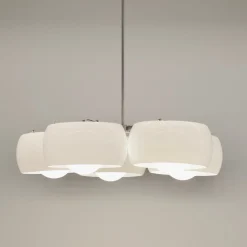 Best Pamono Large Pentaclinio Ceiling Lamp by Vico Magistretti for Artemide, 1961