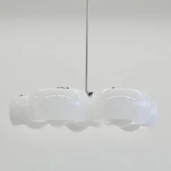 Best Pamono Large Pentaclinio Ceiling Lamp by Vico Magistretti for Artemide, 1961