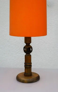 Hot Pamono Large Pine Table Lamp by Uno & Östen Kristiansson for Luxus, Sweden