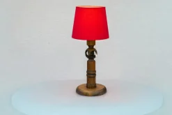 Hot Pamono Large Pine Table Lamp by Uno & Östen Kristiansson for Luxus, Sweden