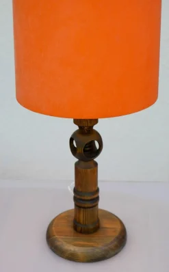 Hot Pamono Large Pine Table Lamp by Uno & Östen Kristiansson for Luxus, Sweden