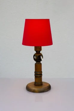 Hot Pamono Large Pine Table Lamp by Uno & Östen Kristiansson for Luxus, Sweden