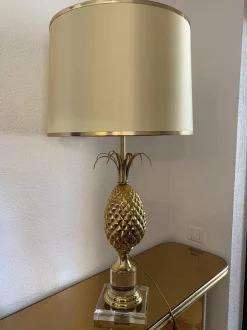 Best Pamono Large Pineapple Lamp in Acrylic Glass and Porcelain, 1970s