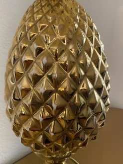 Best Pamono Large Pineapple Lamp in Acrylic Glass and Porcelain, 1970s